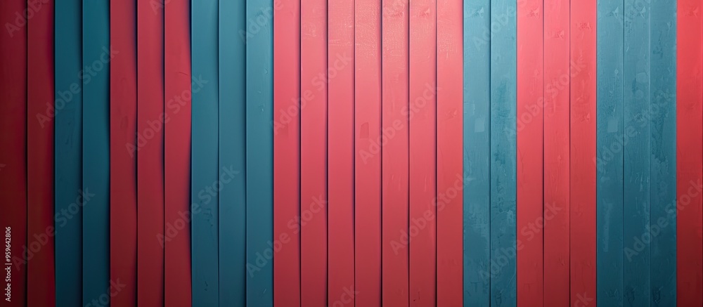 Poster stripes on a paper backdrop. copy space image. place for adding text and design