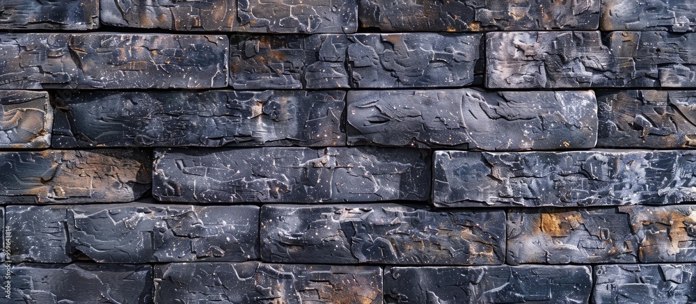 Poster pattern of wall bricks suitable for mobile phone screens display wallpaper screensaver lock screen a
