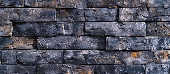 Pattern of wall bricks suitable for mobile phone screens display wallpaper screensaver lock screen and home screen or background. Copy space image. Place for adding text and design
