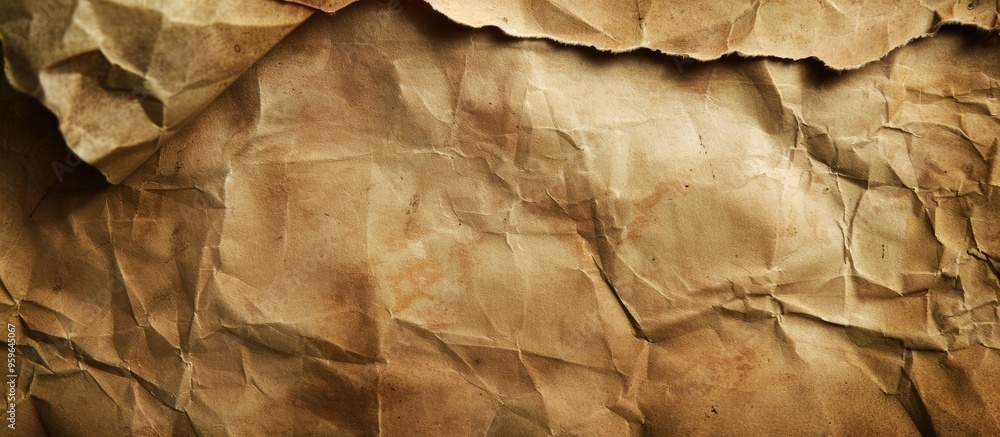 Poster aged paper with copyspace for your text or image