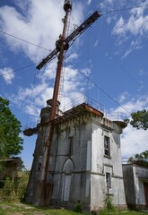 martin garcia island cross or tower of communication