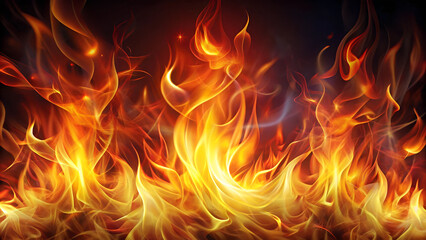 Fire Flames Background for Your Design