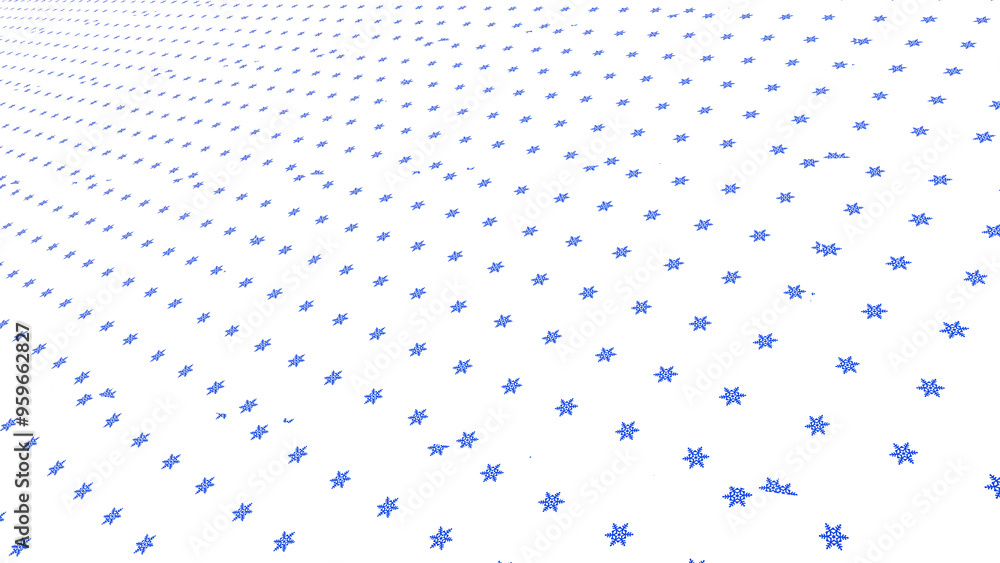 Poster rows of small same size stars moving and rotating. animation. tiny spinning stars or snowflakes.