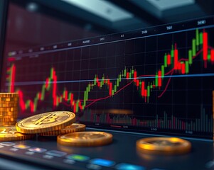 Forex stock market investment trading chart