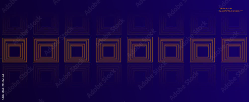 Poster abstract elegant black background with shiny gold geometric lines. modern golden diagonal rounded li