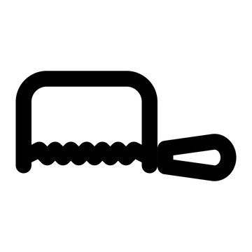 recommend clip art: coping saw, saw, cutting, tools, carpentry outline icon