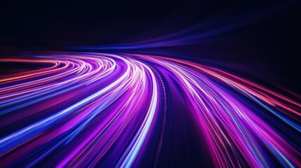 Abstract Light Trails