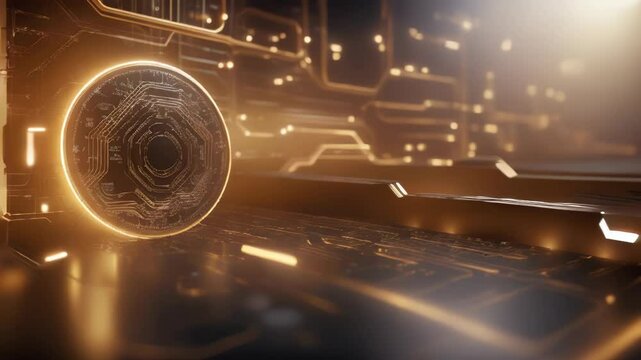 Digital Currency Cryptocurrency Network Connection Concept