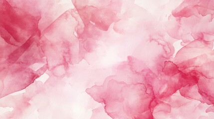 Elegant Pink Watercolor Abstract Art for Modern Spaces
