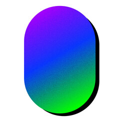 Vibrant Gradient Circle - Abstract Colorful 3D Curve