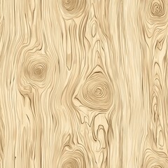 seamless pattern of light oak wood grain with subtle knots