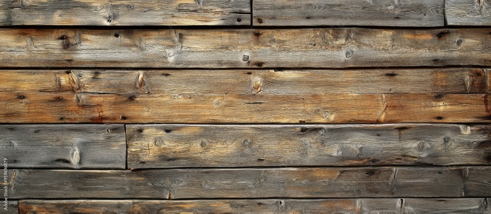 Aufkleber aged wooden wall. with copy space image. place for adding text or design