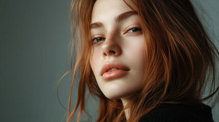Naklejka premium portrait of a girl