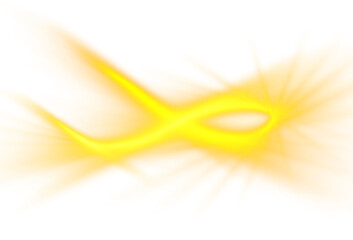 Transparent lens flare effect. Neon glowing lights rays overlay effect transparent background.