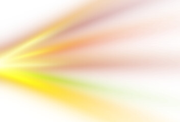 Transparent lens flare effect. Neon glowing lights rays overlay effect transparent background.