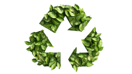 Green Leaf Recycle Symbol Eco Friendly Concept