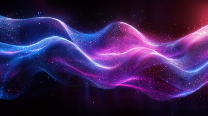 Abstract Colorful Wave