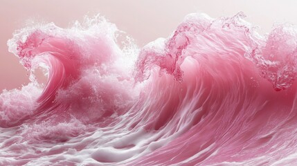 Pink Waves Dreamscape