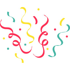 Fototapeta premium Colorful Confetti Celebration