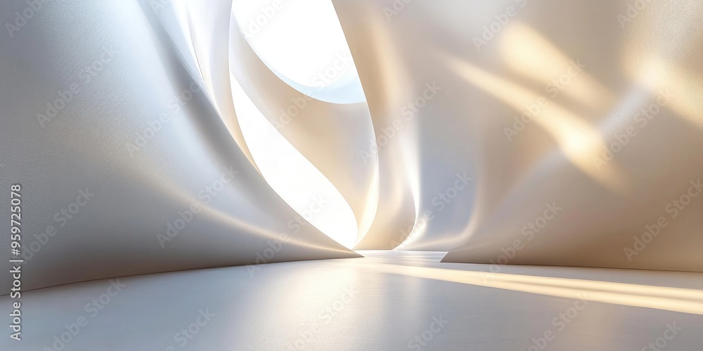 Poster elegant minimalist abstract backdrop 3d artwork 3d visualization