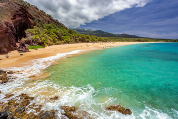 Makena Beach, Maui, Hawaii USA - One of the top beaches in the world located in Maui, Hawaii