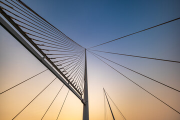 Naklejka premium Sundeck on luxury cruise in Ha Long Bay, Quang Ninh, Vietnam