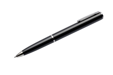 A stylus pen for use with touchscreen devices, isolated on white background