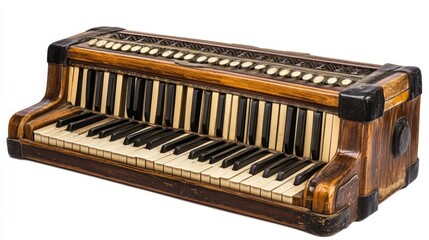 Fototapeta premium Vintage Harmonium Keyboard