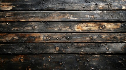 Obraz premium Burnt Wood Texture