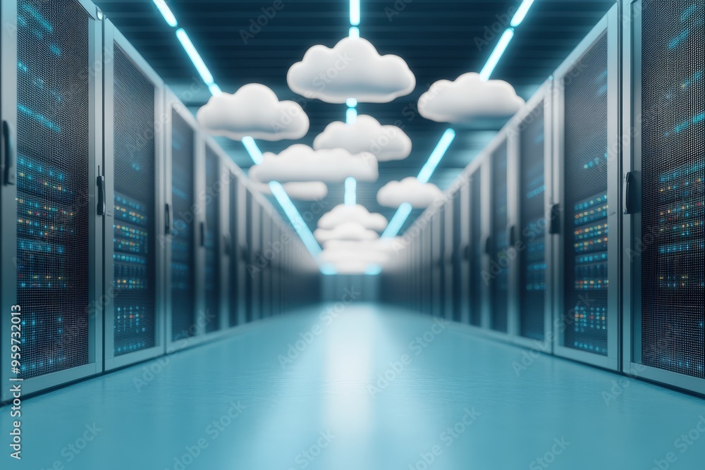 Poster a peek into modern data centers: the intersection of technology and virtual storage solutions