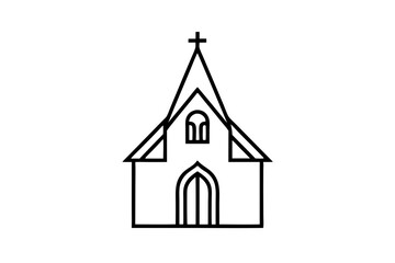 The Church is an icon, a logo on a white background