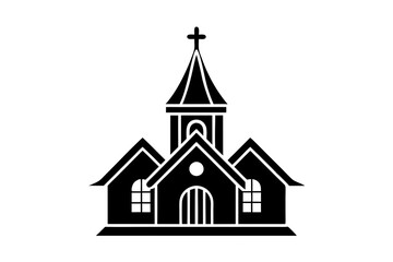 The Church is an icon, a logo on a white background