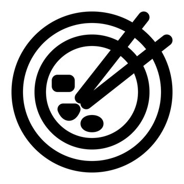 recommend clip art: plate, dish, food, kitchen, utensils outline icon