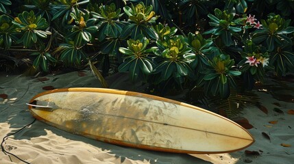 Surfboard outdoors surfing nature