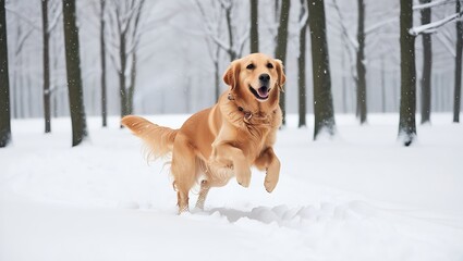Capture the charm and loyalty of one of the most beloved dog breeds with this high-quality image of a Golden Retriever.