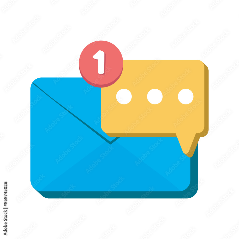 Canvas Prints Messaging Icon