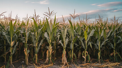 Corn Field during Daytime