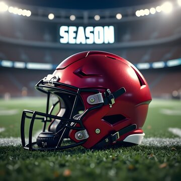 american football helmet