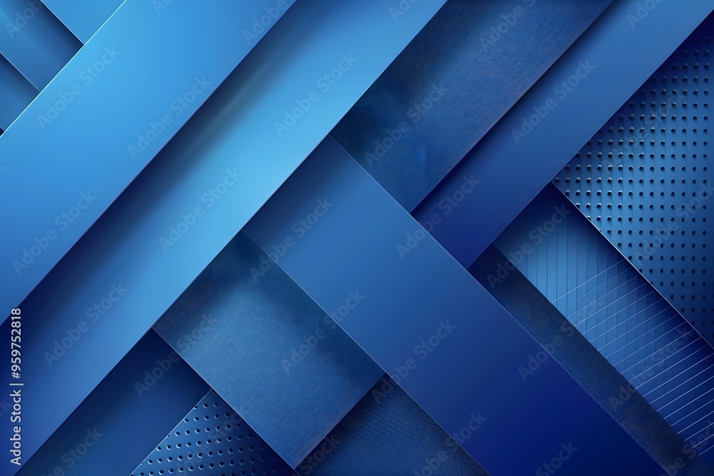 Poster modern blue abstract background with layered textures and patterns