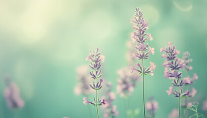 A single pastel color, such as mint green or lavender, providing a soothing and simple backdrop
