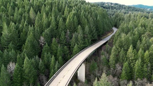 Traveling up North of California from highway 101 to highway 299