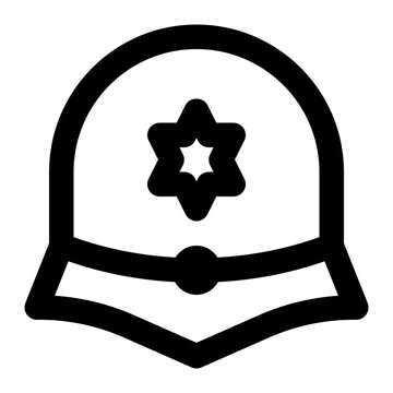 recommend clip art: custodian hat, cap, hat, helmet, police outline icon