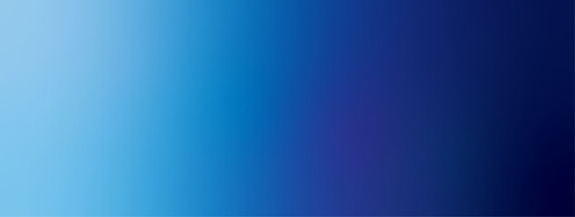 Blue gradient banner background. Modern abstract color wallpaper template.