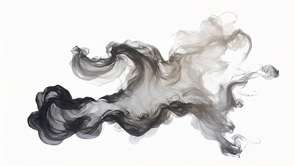 smoke on white