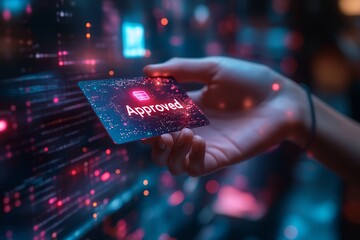 Digital Card with Approved Message