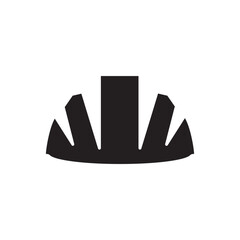 Contraction helmet icon