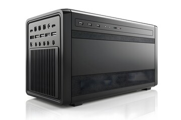 Obraz premium Sleek and Modern Computer Case Design for Optimal Performance