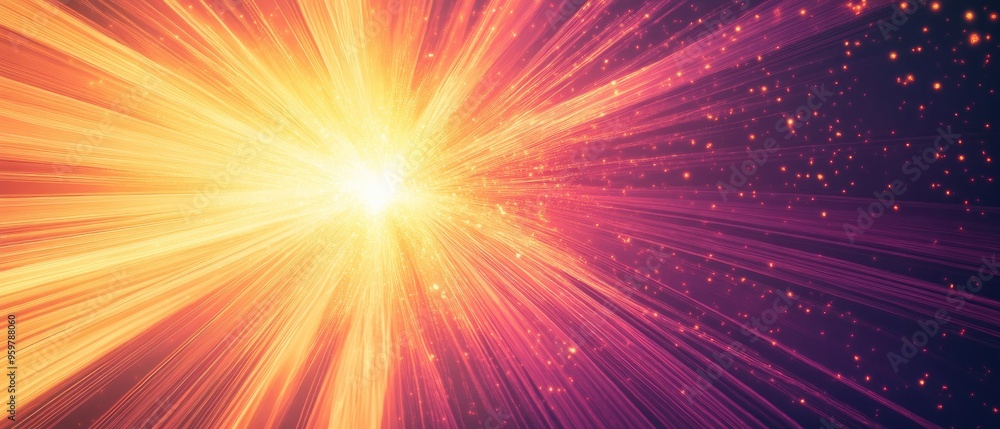 Aufkleber abstract background featuring a light burst with an explosion of rays presented in a textured line a