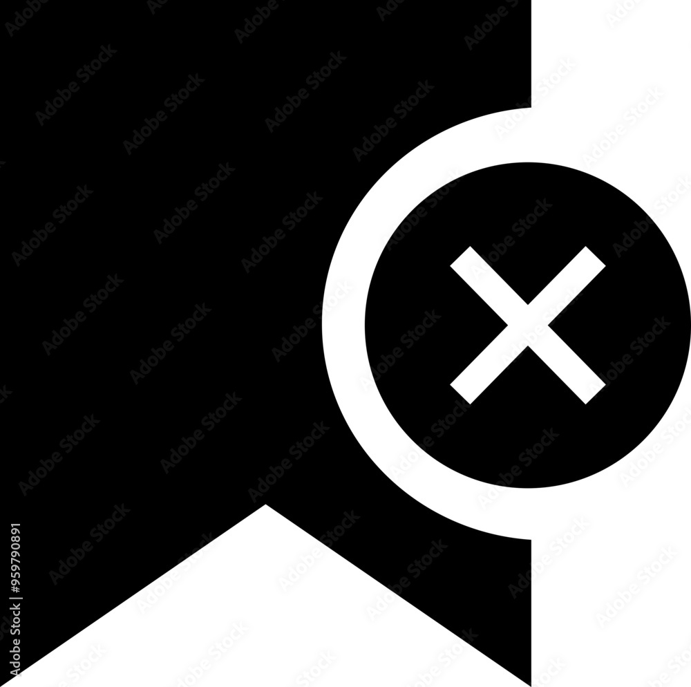 Poster bookmark, favourite flat vector icon. premium quality design element for mobile app and website. sav