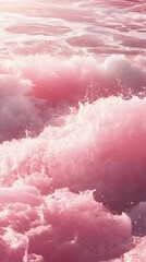 Obraz premium pink ocean background